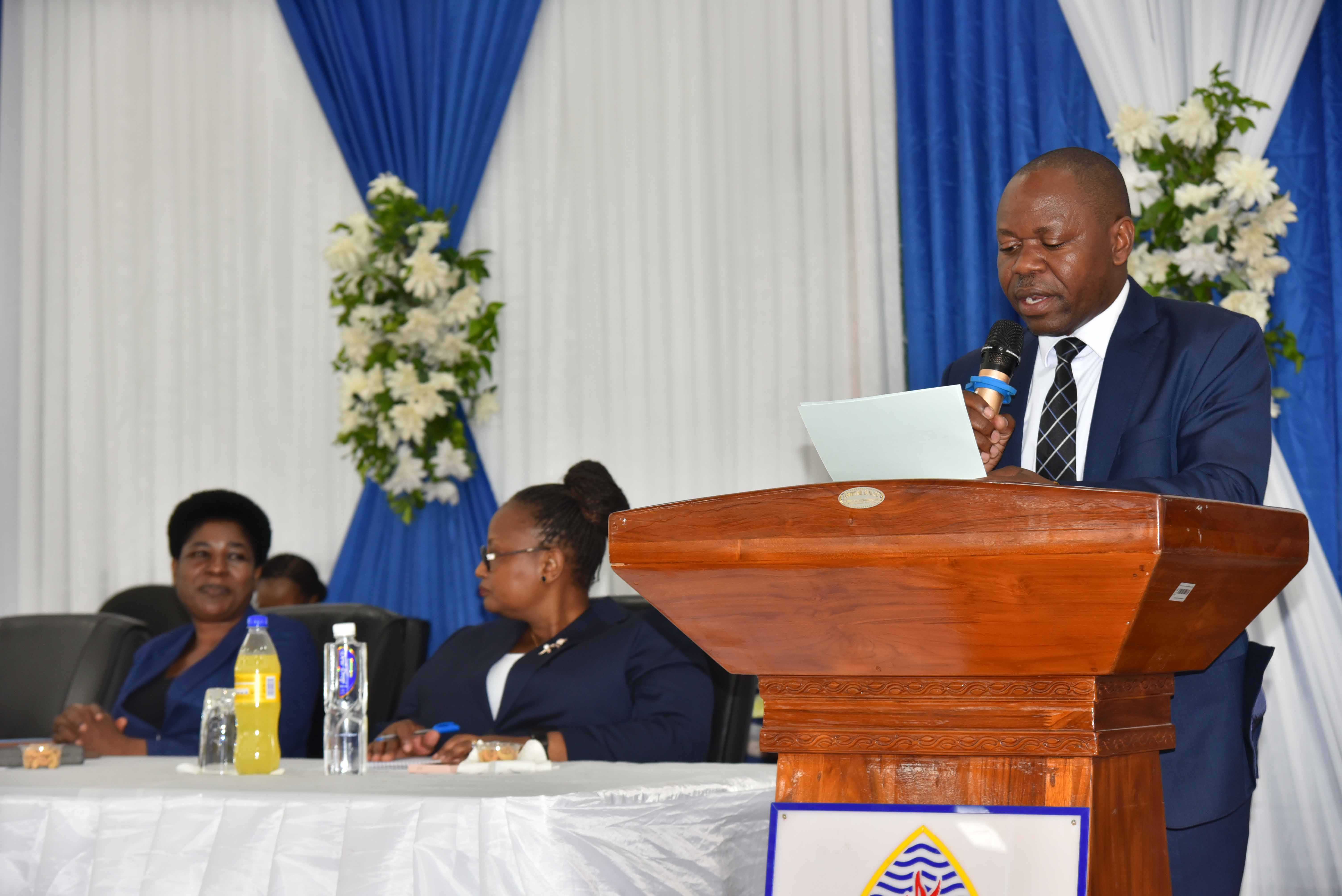 Prof. Anangisye to DUCE Freshers