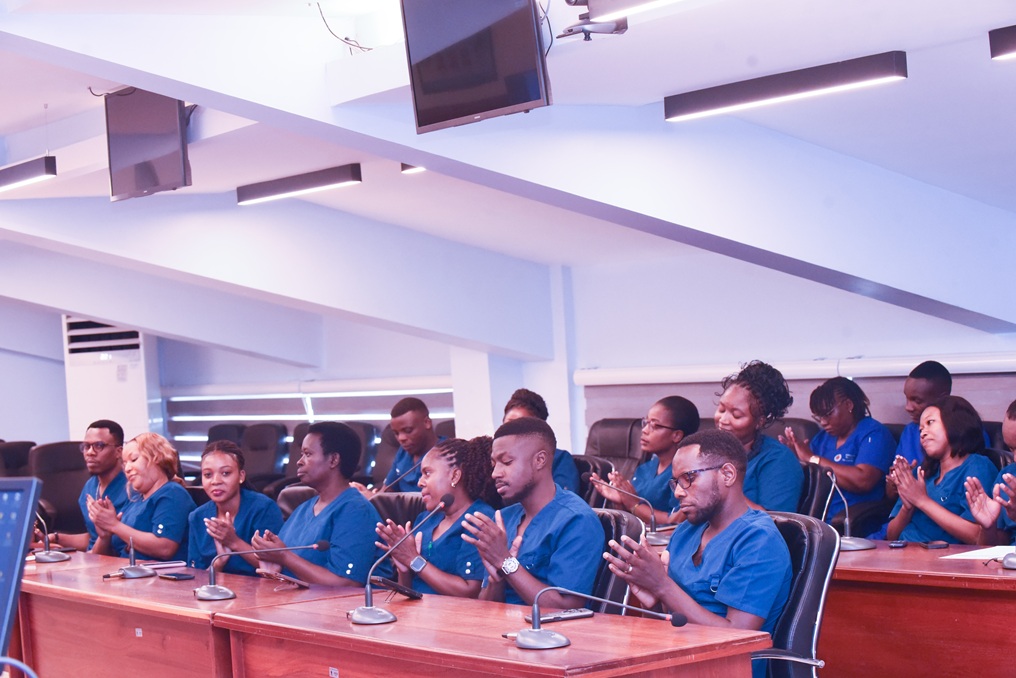 UDSM, JKCI Graduate 14 Advanced Nurses