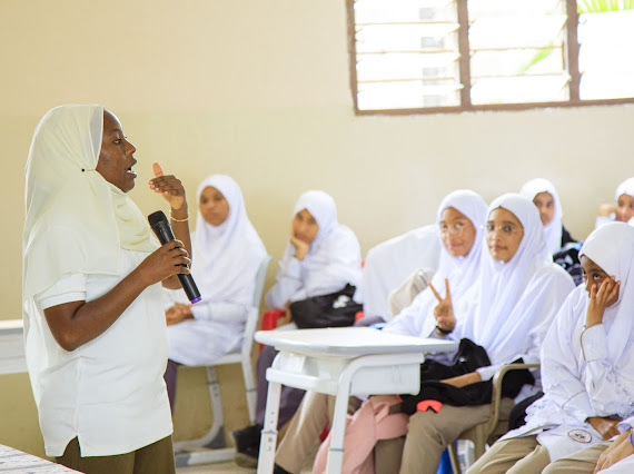 UDSM Inspires Future Health Professionals at Laurate School, Zanzibar