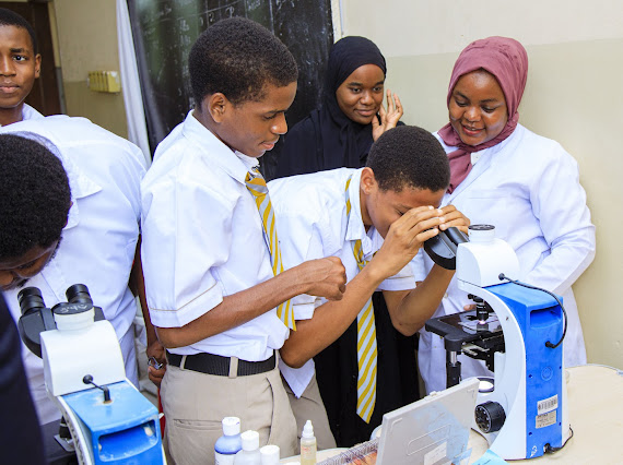 UDSM Inspires Future Health Professionals at Laurate School, Zanzibar