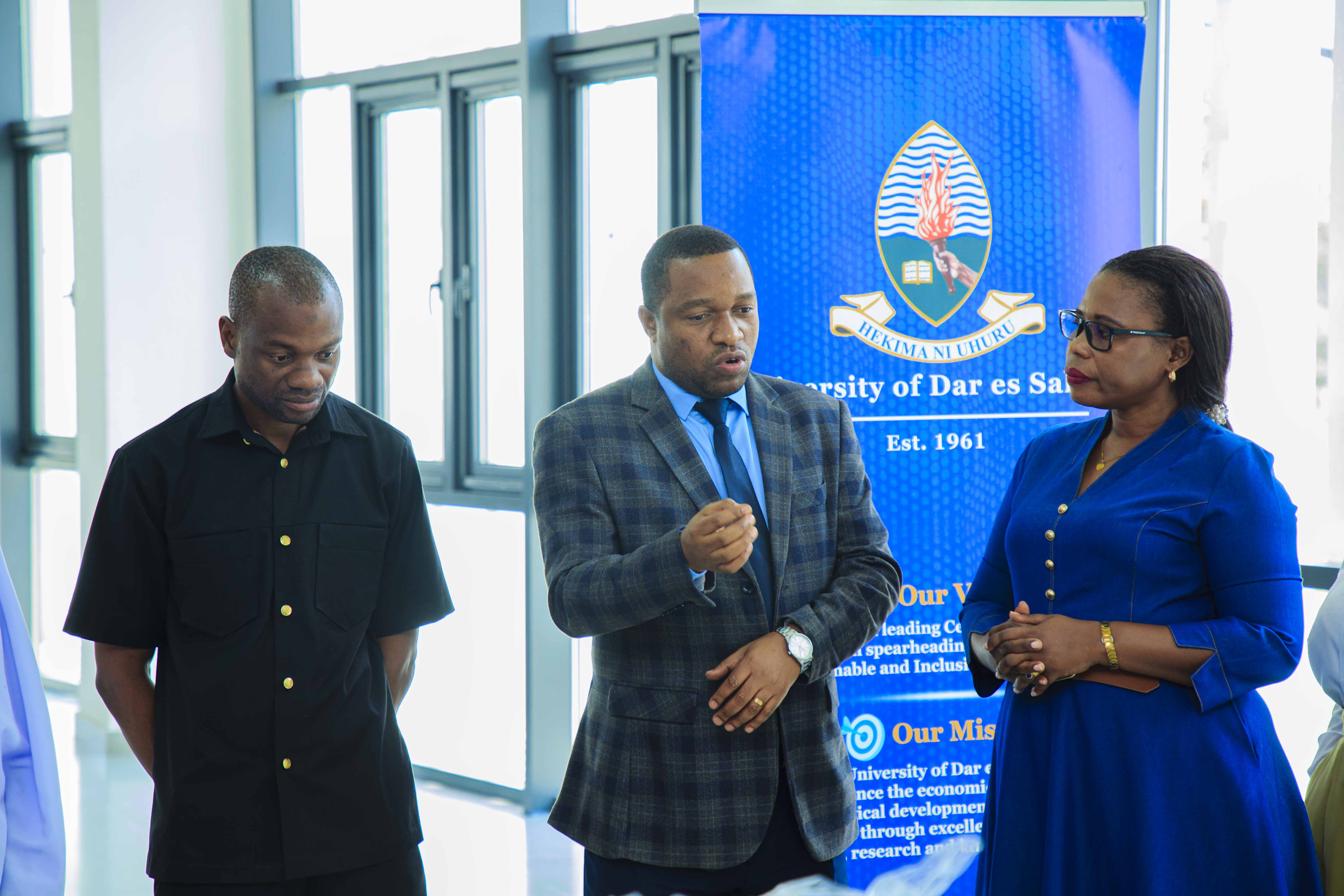 UDSM Donates Computers to Nyeburu Secondary