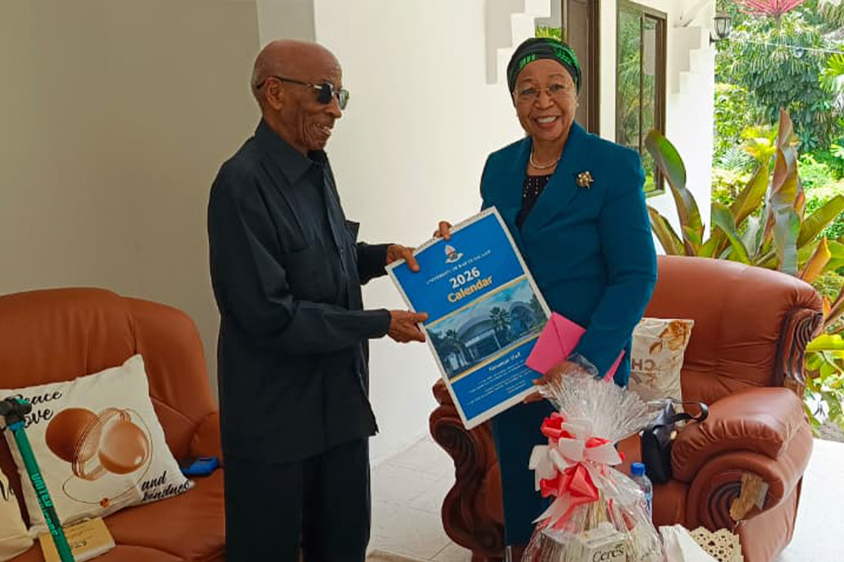 Visit to Former Chair Lubuva