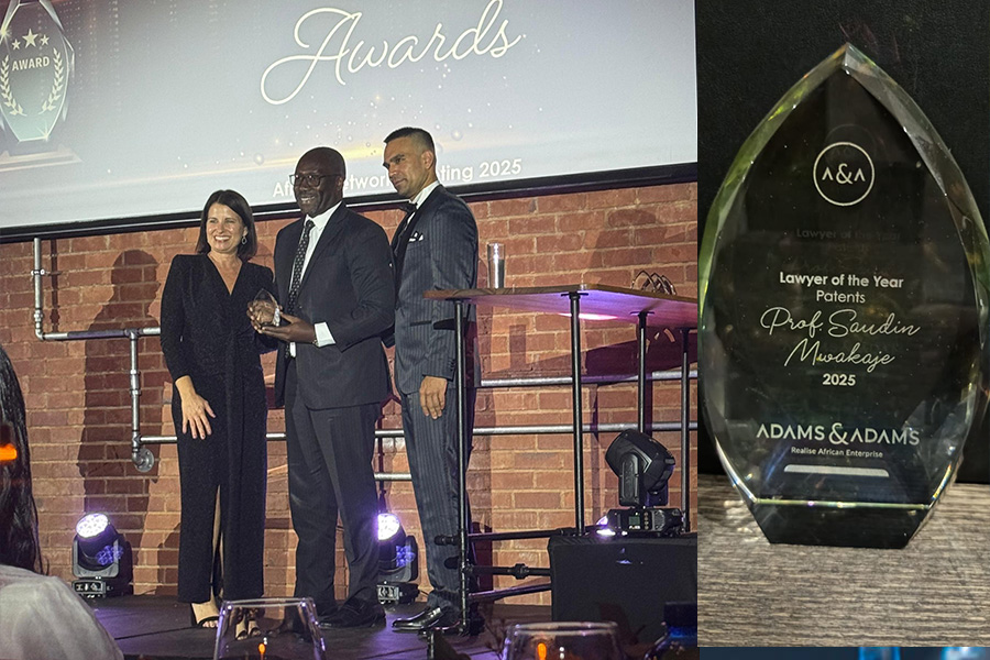 Prof. Saudin Mwakaje Wins 2025 Best Patent Lawyer Award